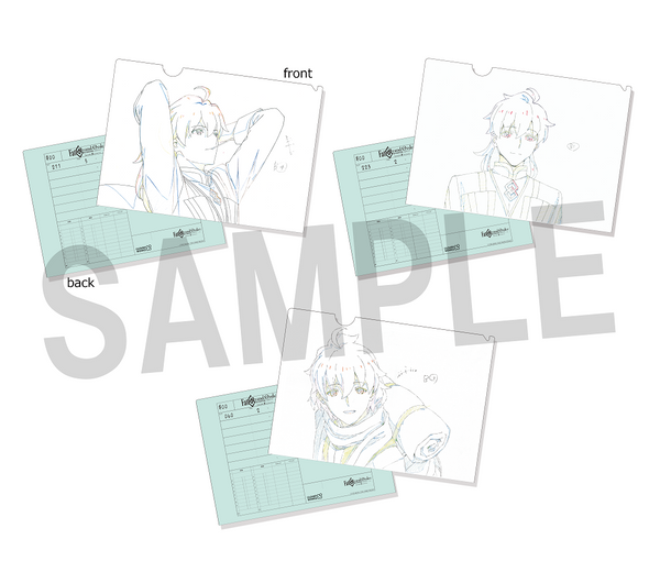 (Goods - Clear File) Fate/Grand Order - Absolute Demonic Front: Babylonia #0 Key Animation Art Clear File Set Romani Archaman Animate International