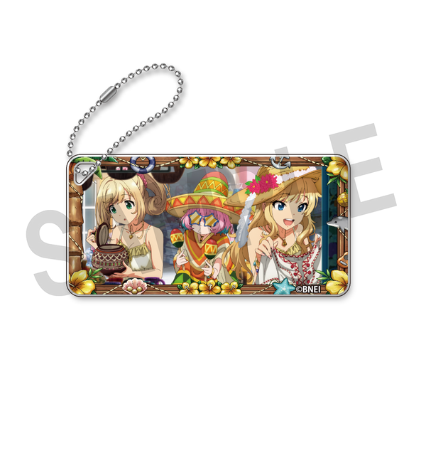 (Goods) The Idolmaster Cinderella Girls Go Just Go! Domiteria Key Chain (D) Animate International