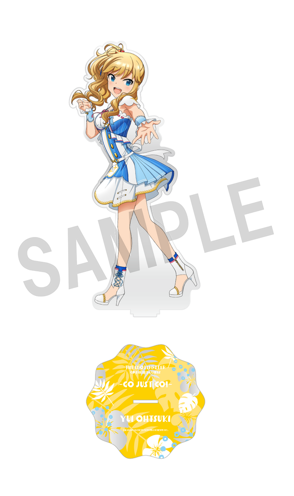 (Goods) The Idolmaster Cinderella Girls Go Just Go! BIG Acrylic Figure (Yui Ohtsuki) Animate International