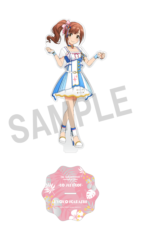 (Goods) The Idolmaster Cinderella Girls Go Just Go! BIG Acrylic Figure (Kyoko Igarashi) Animate International