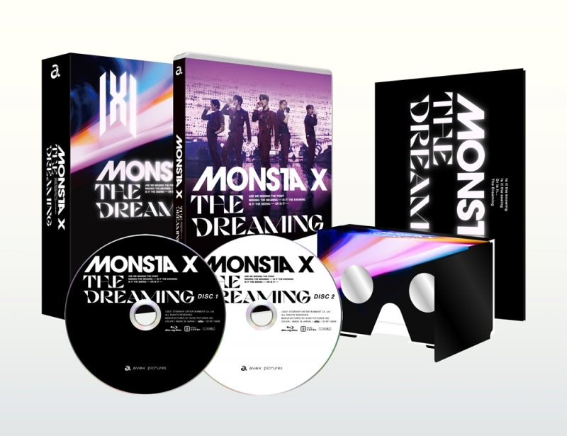 (Blu-ray) MONSTA X : THE DREAMING Movie - JAPAN MEMORIAL BOX Deluxe Edition [First Run Limited Edition]