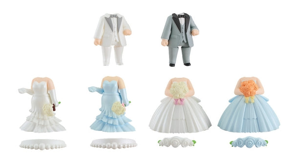 (1BOX=6)(Trading Figure) Nendoroid More: Dress Up Wedding 02