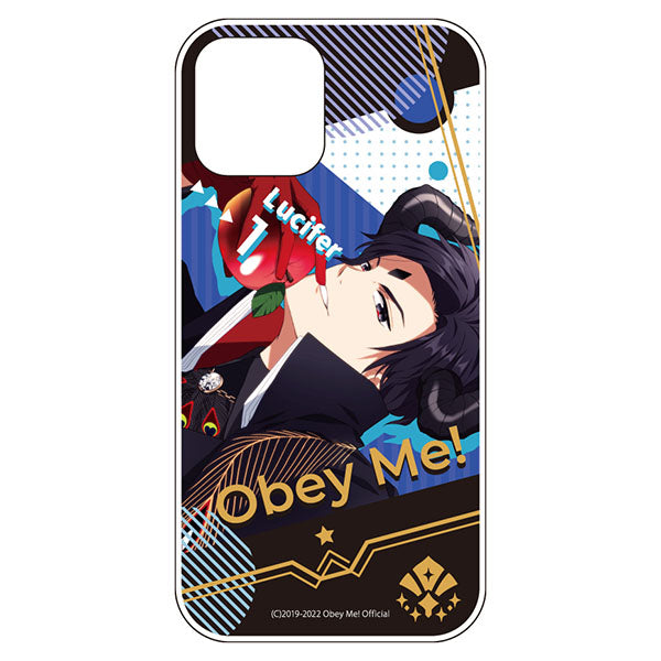 (Goods - Smartphone Accessory) Obey Me! Smartphone Case Key Visual Demon Ver. iPhone13 Air Cushion Technology Soft Clear Lucifer