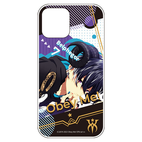 (Goods - Smartphone Accessory) Obey Me! Smartphone Case Key Visual Demon Ver. iPhone13 Air Cushion Technology Soft Clear Belphegor