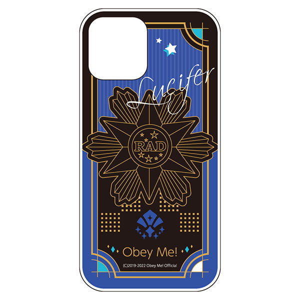 (Goods - Smartphone Accessory) Obey Me! Smartphone Case RAD Character Autograph iPhone13 Air Cushion Technology Soft Clear Lucifer