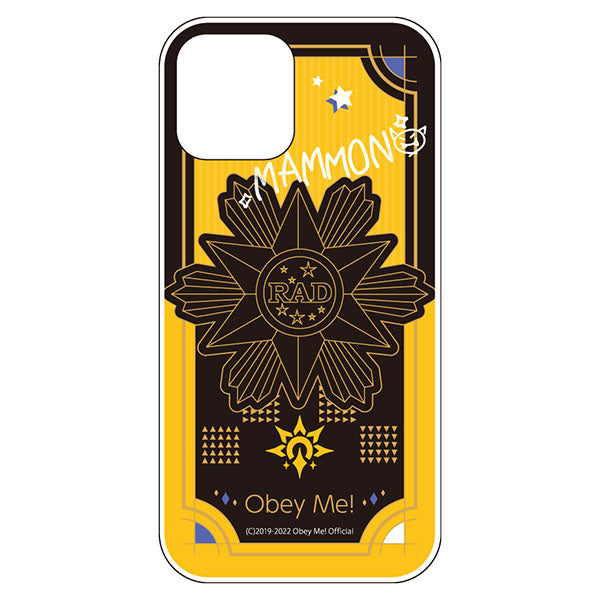 (Goods - Smartphone Accessory) Obey Me! Smartphone Case RAD Character Autograph iPhone13 Air Cushion Technology Soft Clear Mammon