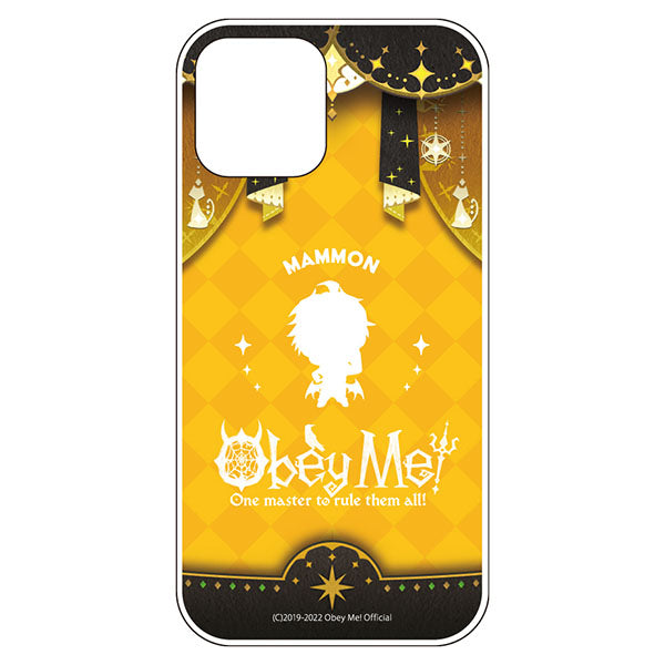(Goods - Smartphone Accessory) Obey Me! Smartphone Case Dance Stage Chibi Silhouette iPhone13 Air Cushion Technology Soft Clear Mammon