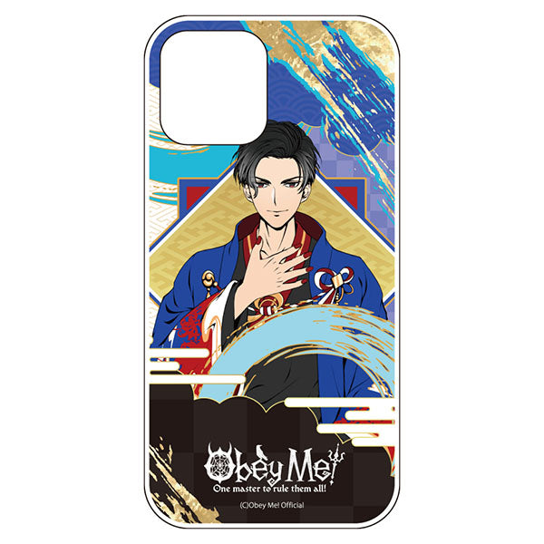 (Goods - Smartphone Accessory) Obey Me! Smartphone Case Key Visual Kimono Ver. iPhone13Pro Air Cushion Technology Soft Clear Lucifer