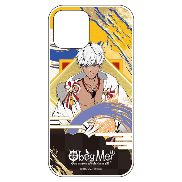(Goods - Smartphone Accessory) Obey Me! Smartphone Case Key Visual Kimono Ver. iPhone13Pro Air Cushion Technology Soft Clear Mammon