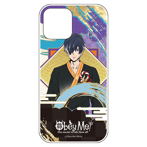 (Goods - Smartphone Accessory) Obey Me! Smartphone Case Key Visual Kimono Ver. iPhone13Pro Air Cushion Technology Soft Clear Belphegor