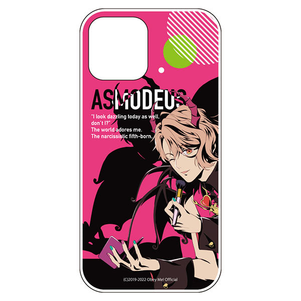 (Goods - Smartphone Accessory) Obey Me! Smartphone Case Key Visual DDD iPhone13Pro Air Cushion Technology Soft Clear Asmodeus