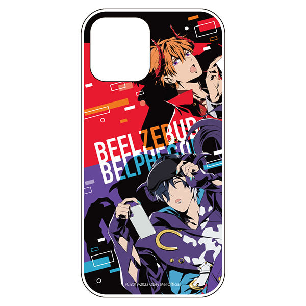 (Goods - Smartphone Accessory) Obey Me! Smartphone Case Key Visual DDD iPhone13mini Air Cushion Technology Soft Clear Beel & Belphie