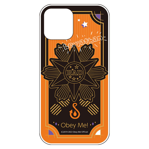 (Goods - Smartphone Accessory) Obey Me! Smartphone Case RAD Character Autograph iPhone12/12Pro Soft Clear Leviathan