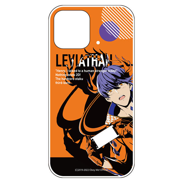 (Goods - Smartphone Accessory) Obey Me! Smartphone Case Key Visual DDD iPhone12/12Pro Soft Clear Leviathan