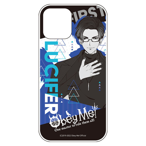 (Goods - Smartphone Accessory) Obey Me! Smartphone Case Key Visual Human World Ver. iPhone12ProMax Soft Clear Lucifer