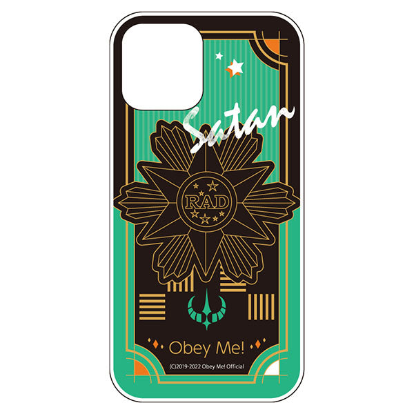 (Goods - Smartphone Accessory) Obey Me! Smartphone Case RAD Character Autograph iPhone12mini Soft Clear Satan
