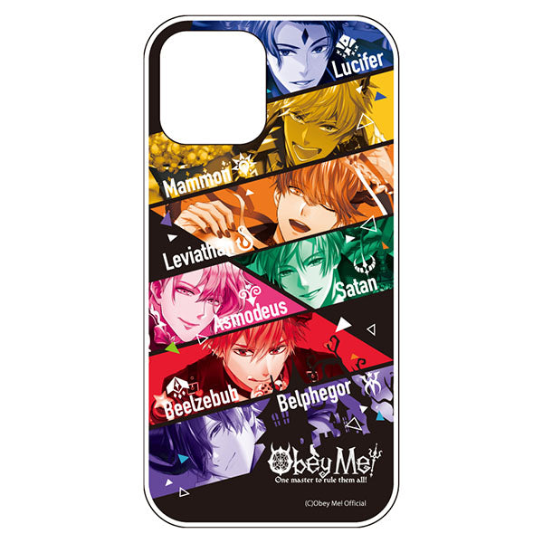 (Goods - Smartphone Accessory) Obey Me! Smartphone Case Obey Me! 7 Demon Brothers 7 Colors Ver. iPhone11 Soft Clear