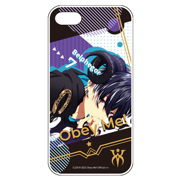 (Goods - Smartphone Accessory) Obey Me! Smartphone Case Key Visual Demon Ver. iPhoneSE3/SE2/8/7 Soft Clear Belphegor