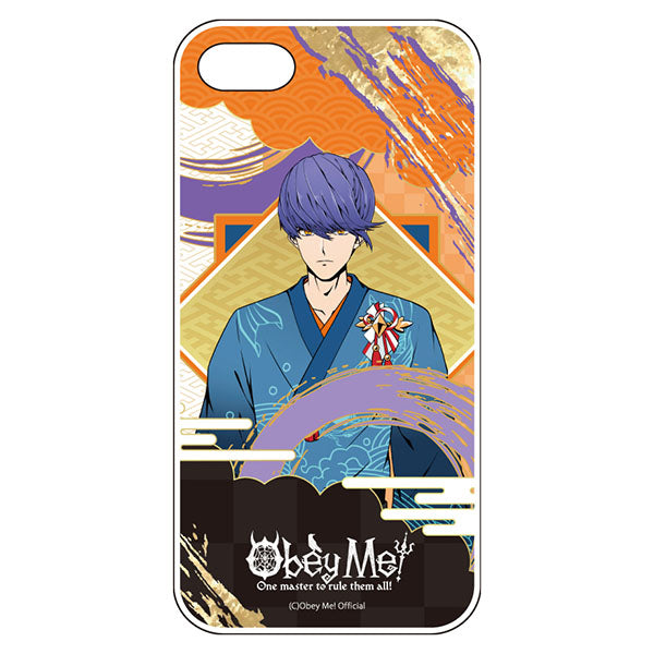 (Goods - Smartphone Accessory) Obey Me! Smartphone Case Key Visual Kimono Ver. iPhoneSE3/SE2/8/7 Soft Clear Leviathan