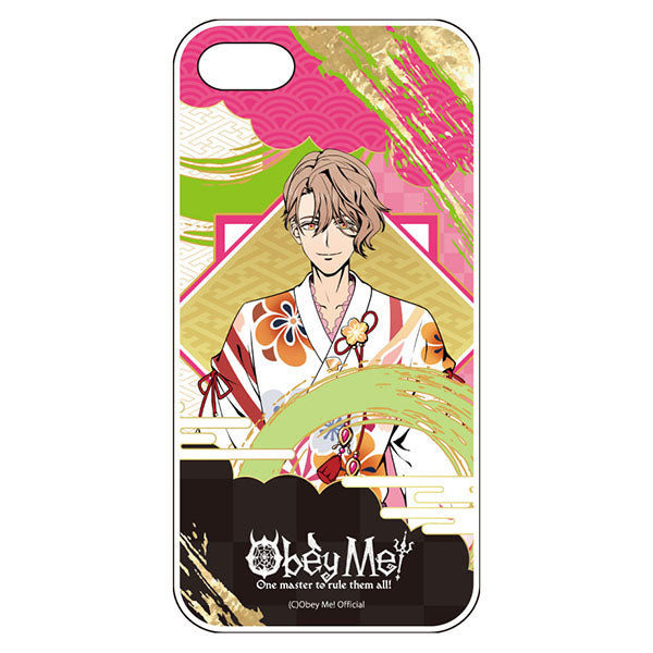 (Goods - Smartphone Accessory) Obey Me! Smartphone Case Key Visual Kimono Ver. iPhoneSE3/SE2/8/7 Soft Clear Asmodeus