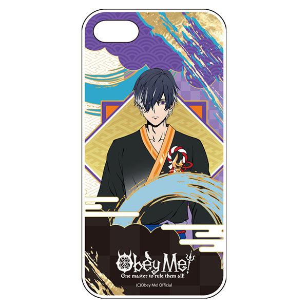 (Goods - Smartphone Accessory) Obey Me! Smartphone Case Key Visual Kimono Ver. iPhoneSE3/SE2/8/7 Soft Clear Belphegor