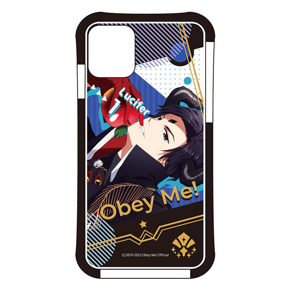 (Goods - Smartphone Accessory) Obey Me! Smartphone Case Key Visual Demon Ver. iPhone11 Air Cushion Technology Hybrid Clear Lucifer