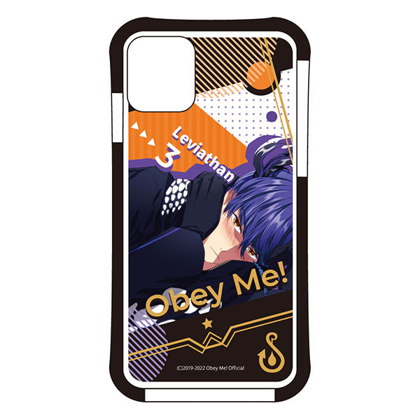 (Goods - Smartphone Accessory) Obey Me! Smartphone Case Key Visual Demon Ver. iPhone11 Air Cushion Technology Hybrid Clear Leviathan