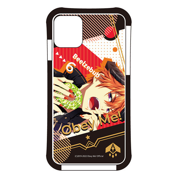 (Goods - Smartphone Accessory) Obey Me! Smartphone Case Key Visual Demon Ver. iPhone11 Air Cushion Technology Hybrid Clear Beelzebub