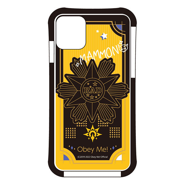 (Goods - Smartphone Accessory) Obey Me! Smartphone Case RAD Character Autograph iPhone11 Air Cushion Technology Hybrid Clear Mammon