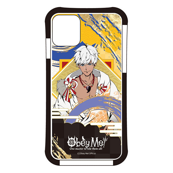 (Goods - Smartphone Accessory) Obey Me! Smartphone Case Key Visual Kimono Ver. iPhone11 Air Cushion Technology Hybrid Clear Mammon