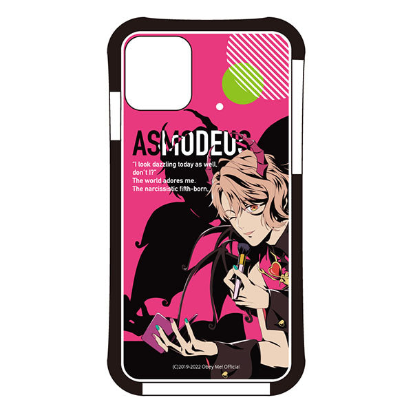 (Goods - Smartphone Accessory) Obey Me! Smartphone Case Key Visual DDD iPhone11 Air Cushion Technology Hybrid Clear Asmodeus