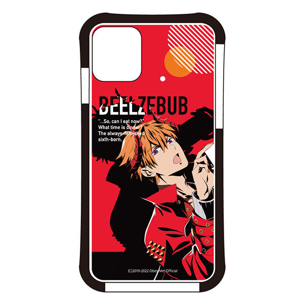 (Goods - Smartphone Accessory) Obey Me! Smartphone Case Key Visual DDD iPhone11 Air Cushion Technology Hybrid Clear Beelzebub