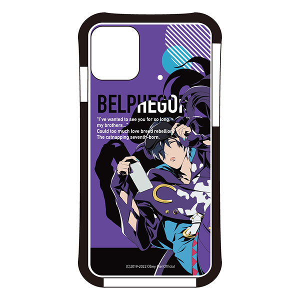 (Goods - Smartphone Accessory) Obey Me! Smartphone Case Key Visual DDD iPhone11 Air Cushion Technology Hybrid Clear Belphegor