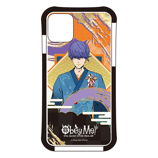 (Goods - Smartphone Accessory) Obey Me! Smartphone Case Key Visual Kimono Ver. iPhone11Pro Air Cushion Technology Hybrid Clear Leviathan