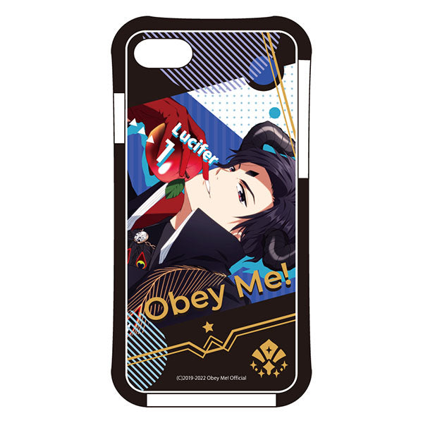 (Goods - Smartphone Accessory) Obey Me! Smartphone Case Key Visual Demon Ver. iPhoneSE3/SE2/8/7 Air Cushion Technology Hybrid Clear Lucifer