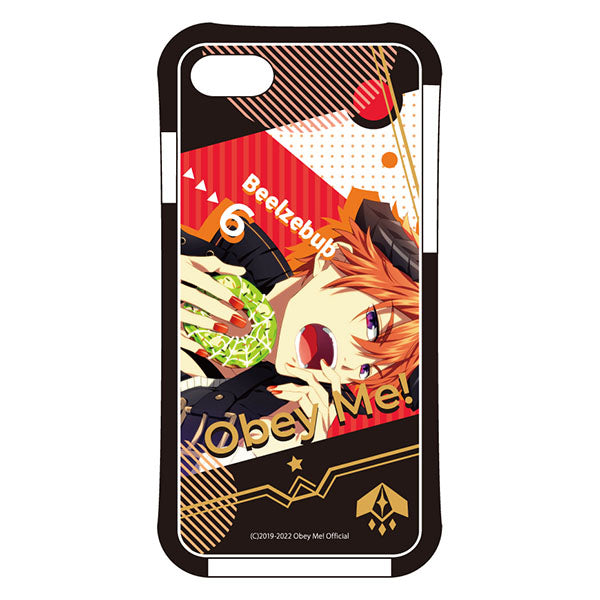 (Goods - Smartphone Accessory) Obey Me! Smartphone Case Key Visual Demon Ver. iPhoneSE3/SE2/8/7 Air Cushion Technology Hybrid Clear Beelzebub