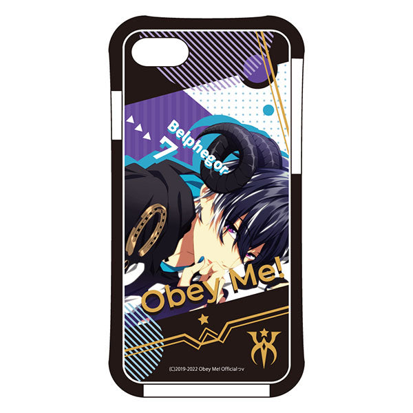 (Goods - Smartphone Accessory) Obey Me! Smartphone Case Key Visual Demon Ver. iPhoneSE3/SE2/8/7 Air Cushion Technology Hybrid Clear Belphegor