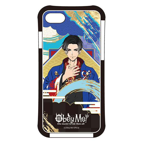 (Goods - Smartphone Accessory) Obey Me! Smartphone Case Key Visual Kimono Ver. iPhoneSE3/SE2/8/7 Air Cushion Technology Hybrid Clear Lucifer