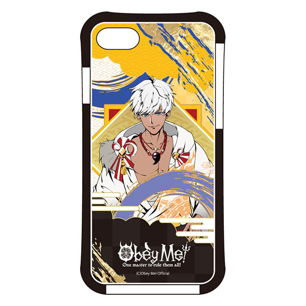 (Goods - Smartphone Accessory) Obey Me! Smartphone Case Key Visual Kimono Ver. iPhoneSE3/SE2/8/7 Air Cushion Technology Hybrid Clear Mammon