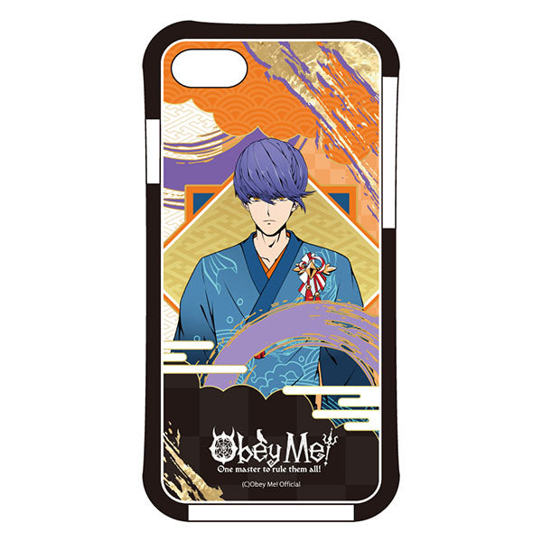 (Goods - Smartphone Accessory) Obey Me! Smartphone Case Key Visual Kimono Ver. iPhoneSE3/SE2/8/7 Air Cushion Technology Hybrid Clear Leviathan