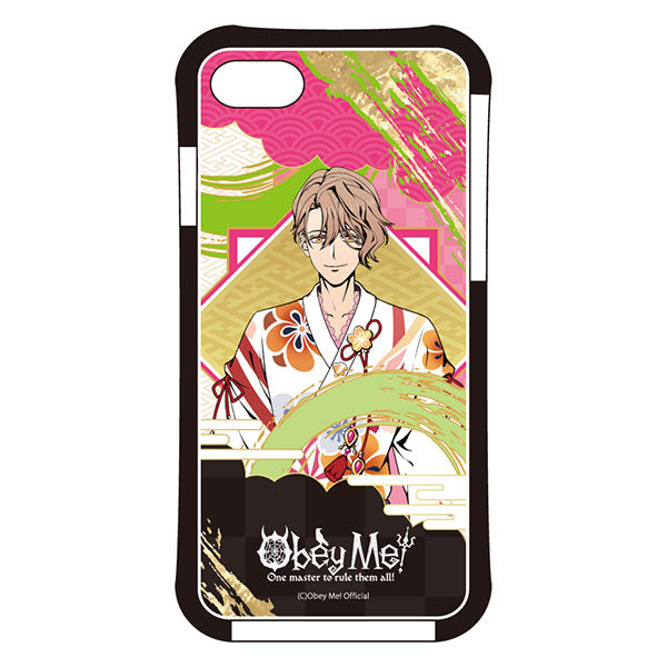 (Goods - Smartphone Accessory) Obey Me! Smartphone Case Key Visual Kimono Ver. iPhoneSE3/SE2/8/7 Air Cushion Technology Hybrid Clear Asmodeus