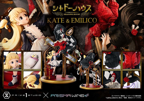 (Bishojo Figure) Shadows House PRISMA WING Kate & Emilico 1/7 Statue Complete Figure