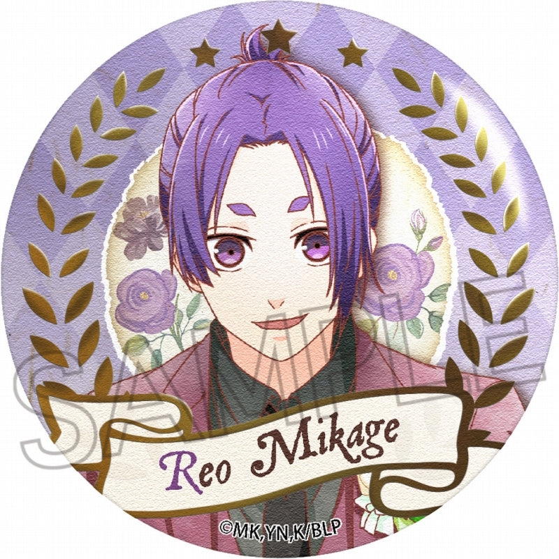 (Goods - Badge) Blue Lock Vintage Series - Throne - Foil Embossed Washi Paper Button Badge Reo Mikage