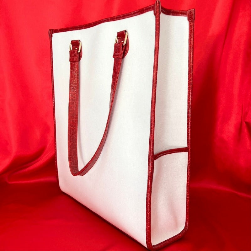 (Goods - Bag) Oshikatsu Sansen Tote Bag Red [OSHI LAB]