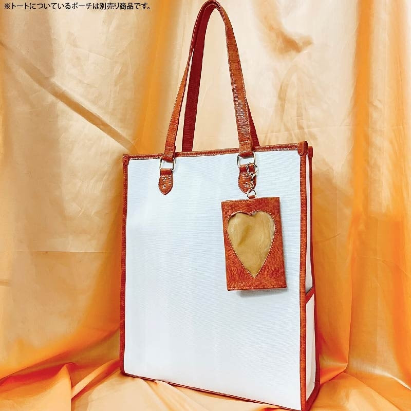 (Goods - Bag) Oshikatsu Sansen Tote Bag Orange [OSHI LAB]