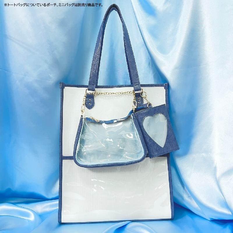 (Goods - Bag) Oshikatsu Sansen Tote Bag Blue [OSHI LAB]