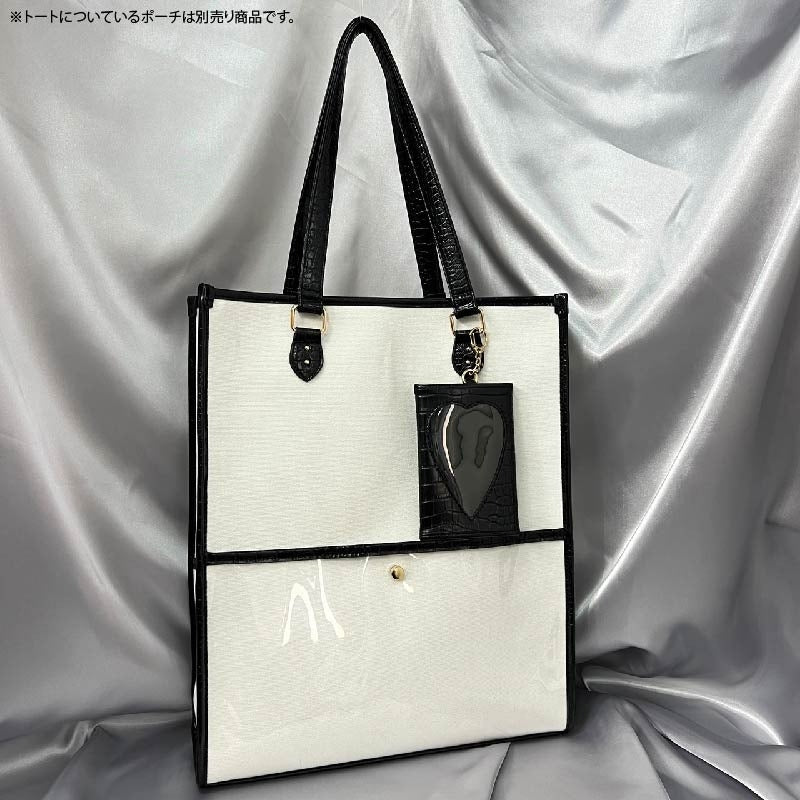 (Goods - Bag) Oshikatsu Sansen Tote Bag Black [OSHI LAB]