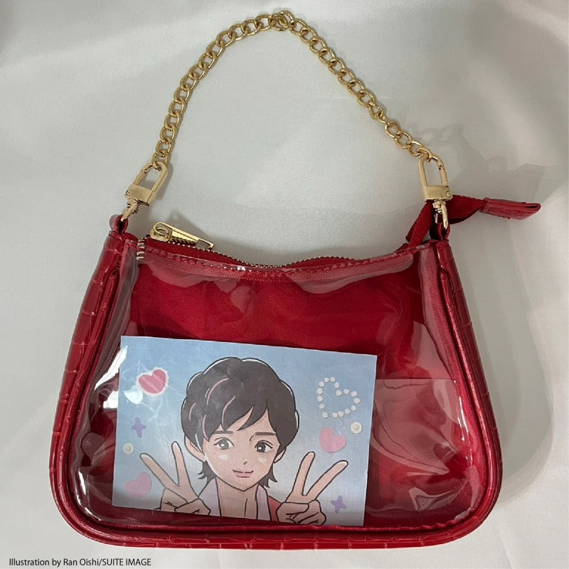 (Goods - Bag) Oshikatsu Sansen Mini Bag Red [OSHI LAB]
