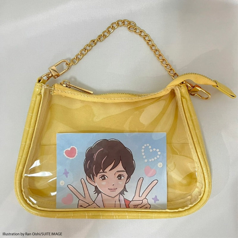 (Goods - Bag) Oshikatsu Sansen Mini Bag Yellow [OSHI LAB]