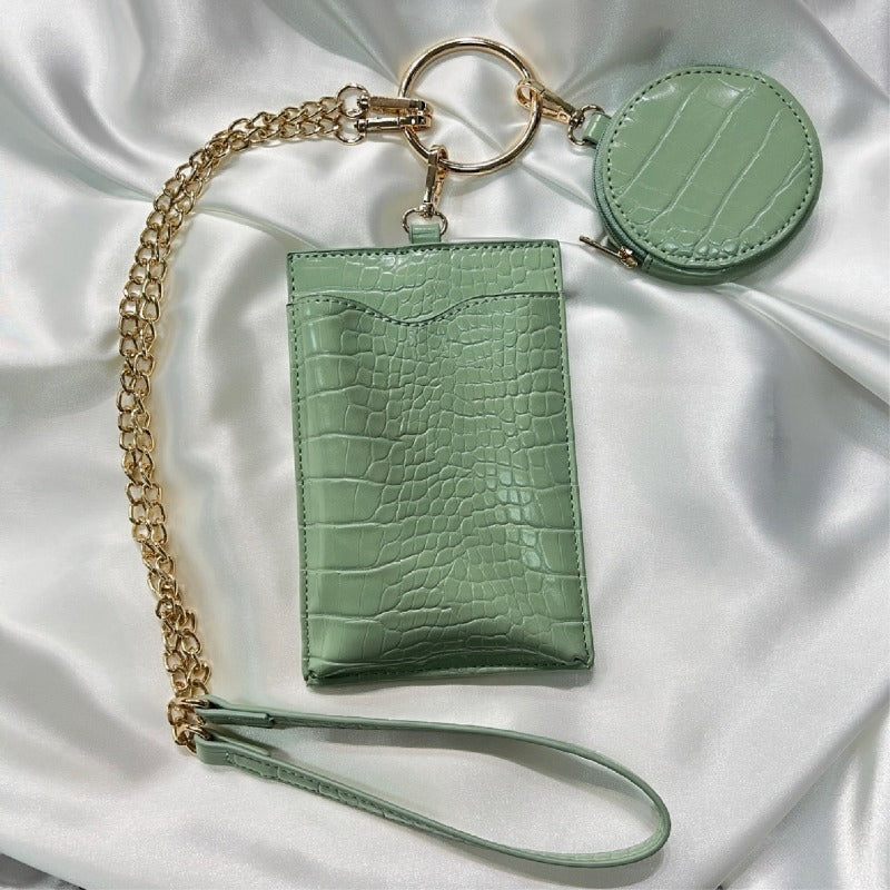 (Goods - Bag) Oshikatsu Sansen Multi Chain Bag Green [OSHI LAB]